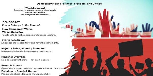 Democracy means fairness