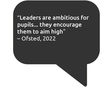 Amc ofsted testimonial